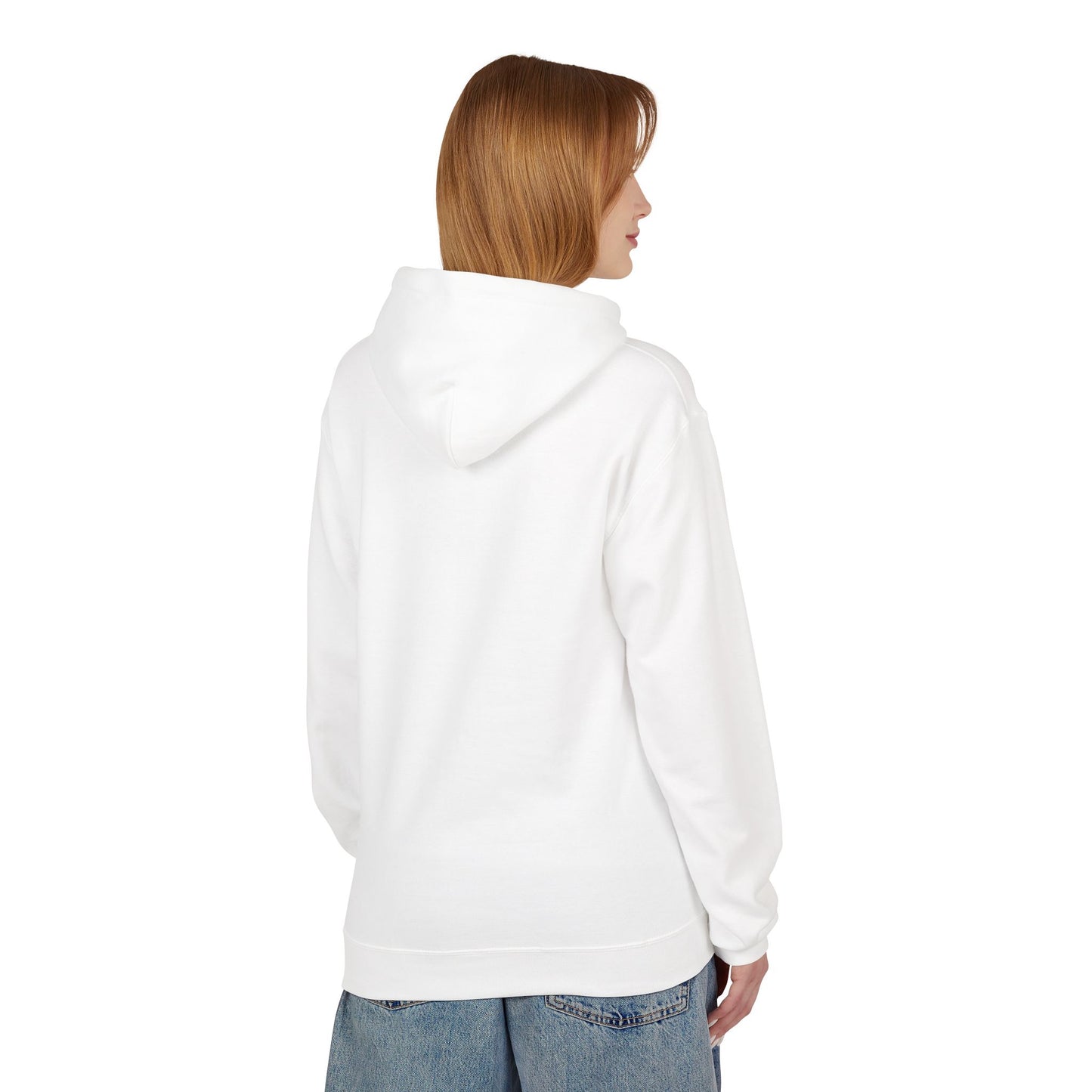 Hoodie — Monochrome Geometric Palm Pattern