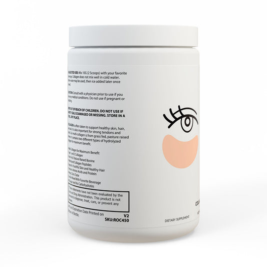 Collagen Peptides Type I & III Supplement (350g, 12.3oz)