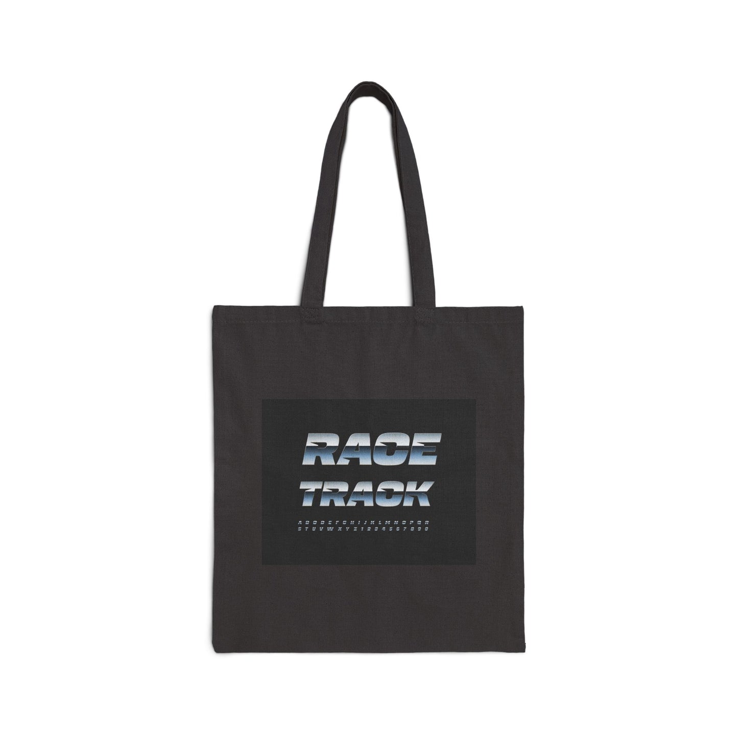 Warped Checker Print Tote | dizzy checker pattern, mod graphic