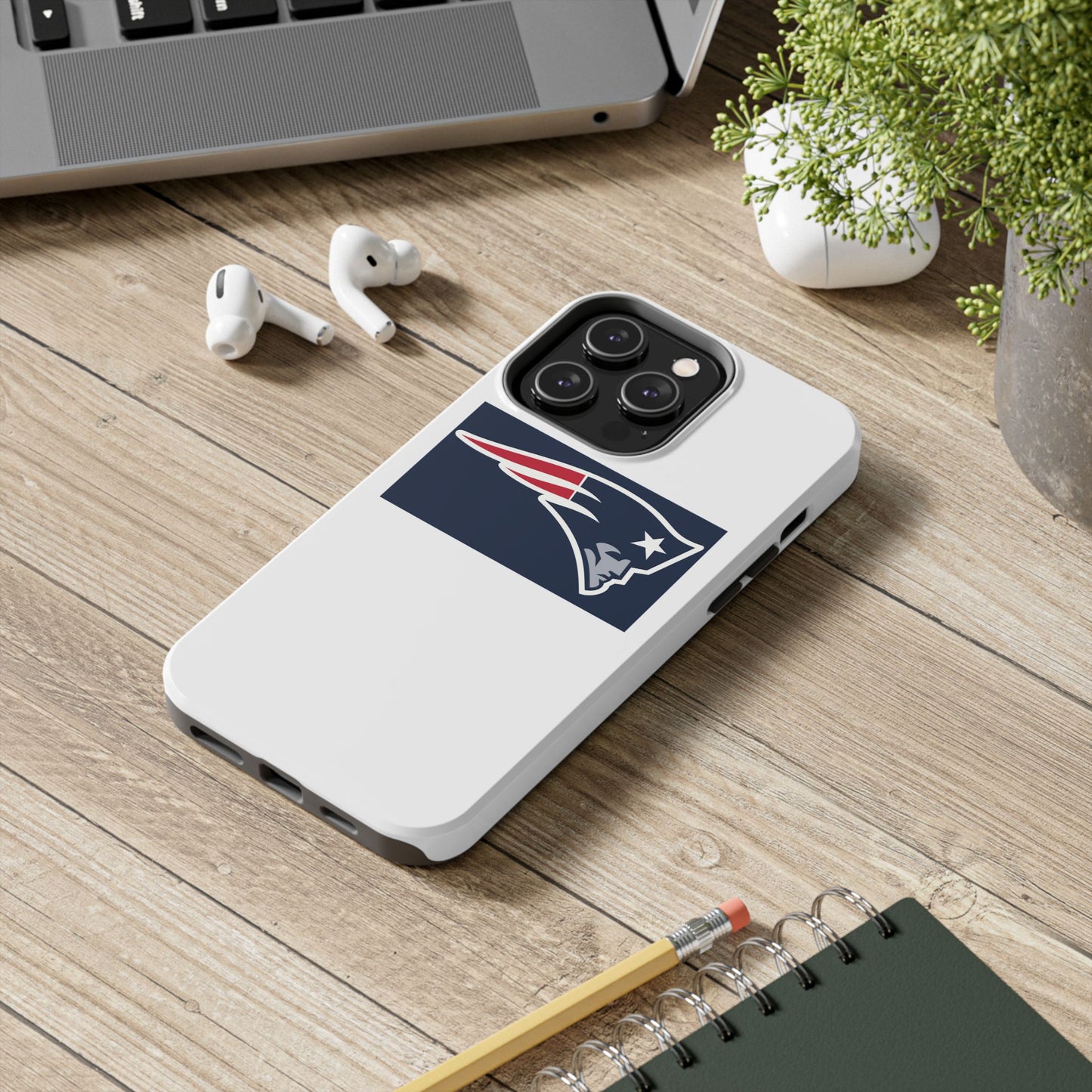 Patriots Logo Tough Phone Case — Protective iPhone Case for Fans
