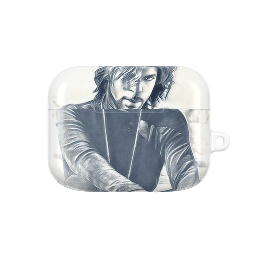AirPod Case — Moody Portrait Graphic Protective Cover
