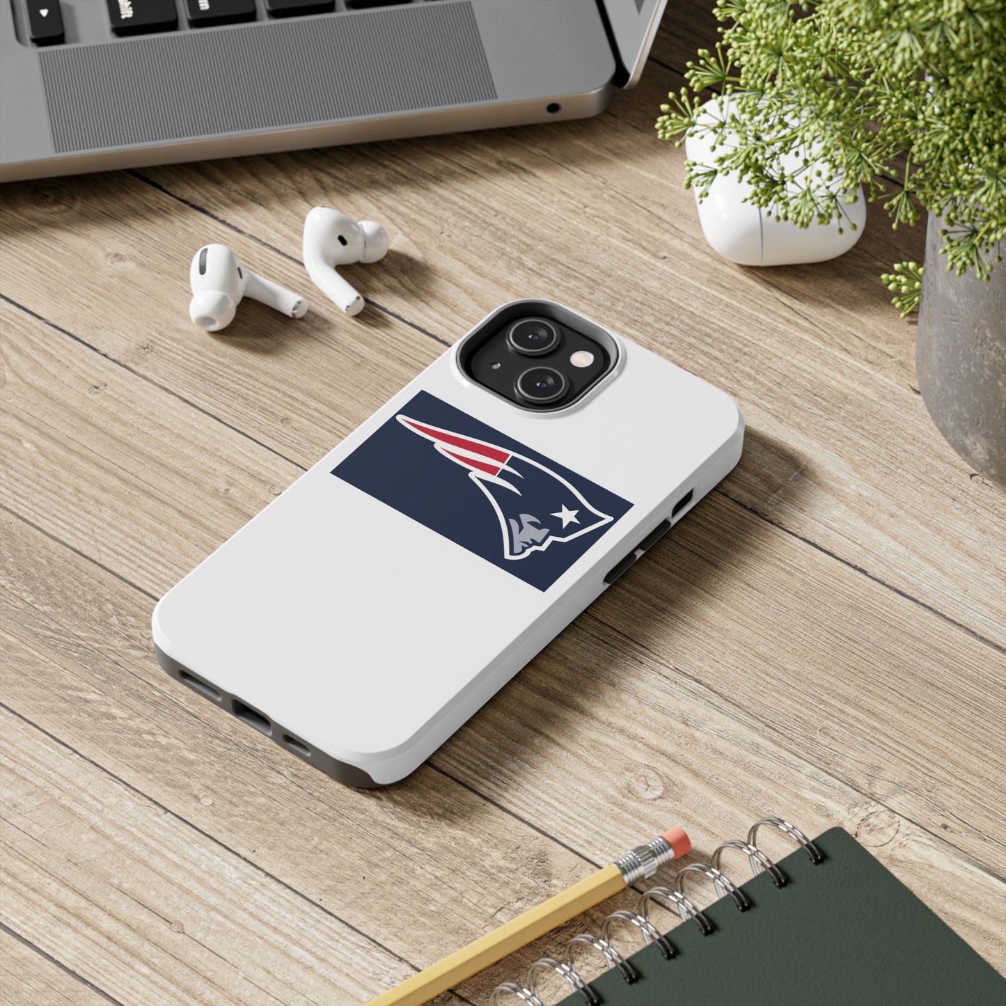 Patriots Logo Tough Phone Case — Protective iPhone Case for Fans