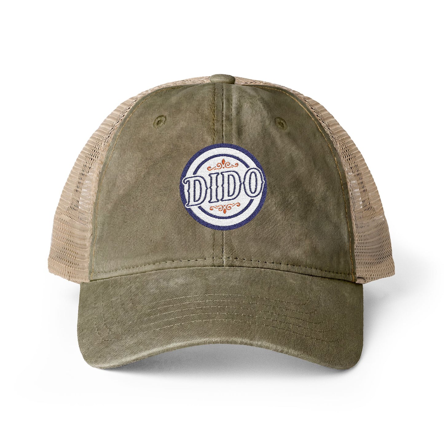 Women's Washed Mesh-Back Cap