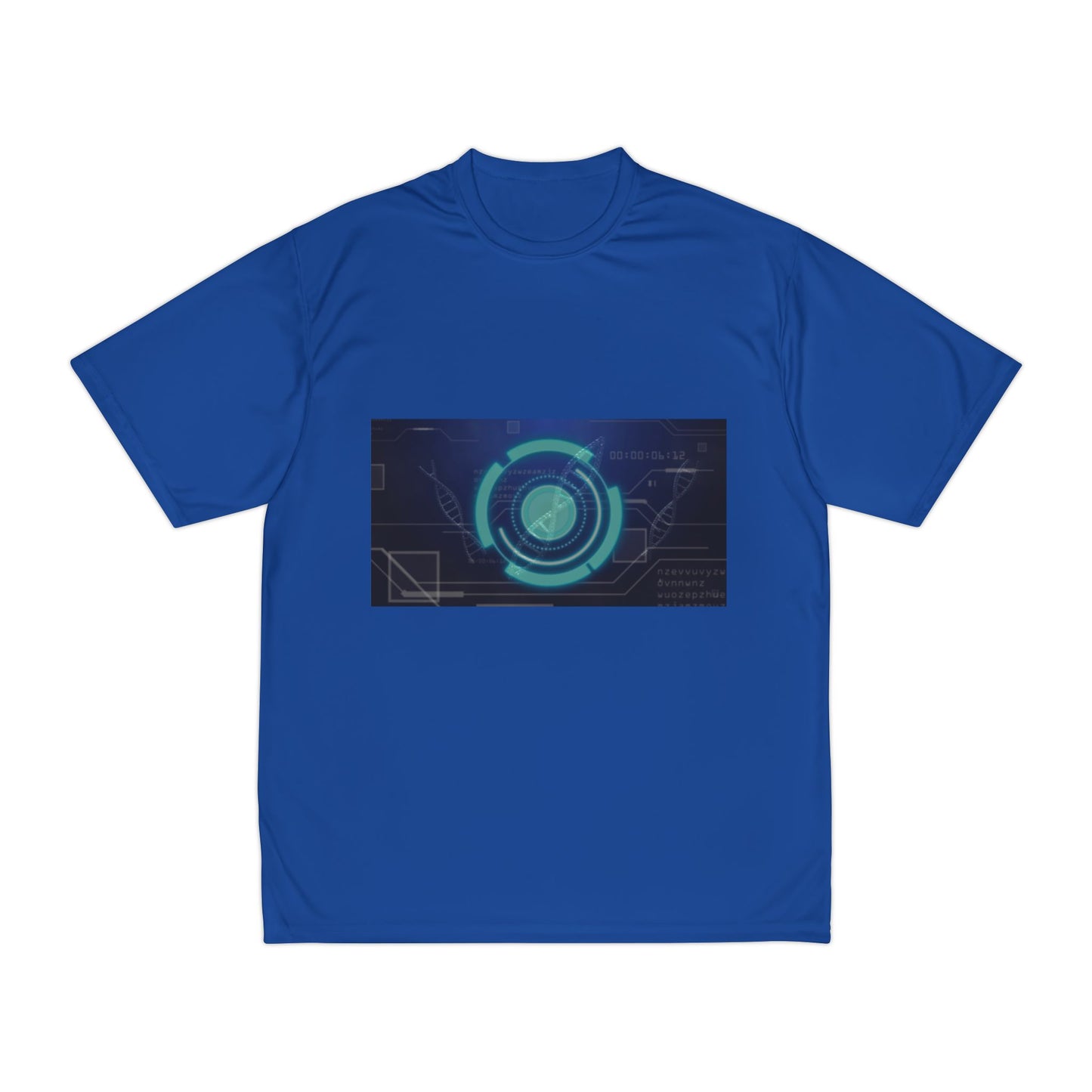 Futuristic Tech HUD Performance T-Shirt