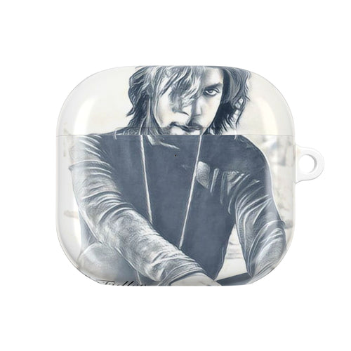 AirPod Case — Moody Portrait Graphic Protective Cover