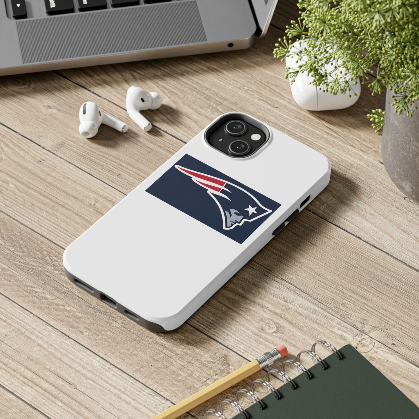 Patriots Logo Tough Phone Case — Protective iPhone Case for Fans