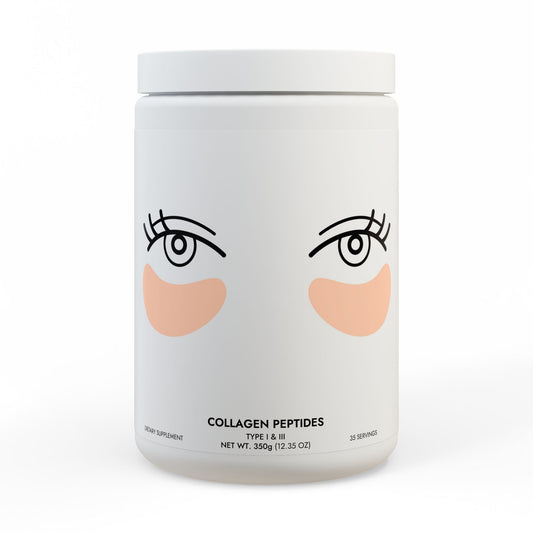 Collagen Peptides Type I & III Supplement (350g, 12.3oz)