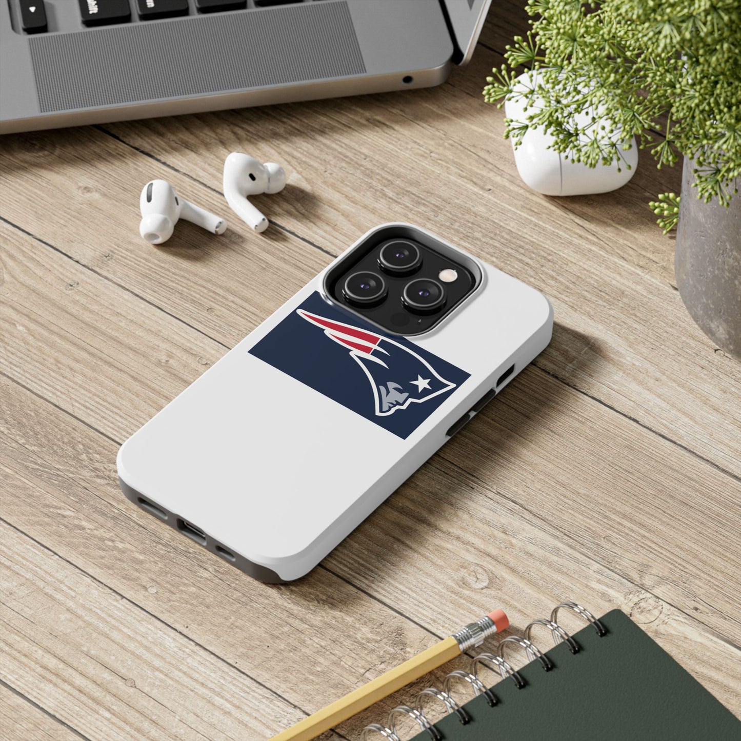 Patriots Logo Tough Phone Case — Protective iPhone Case for Fans