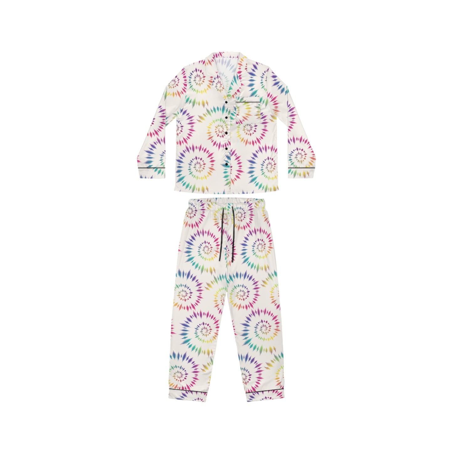 Satin Animal Print Pajama Set — Women's Luxe Leopard & Zebra Sleepwear