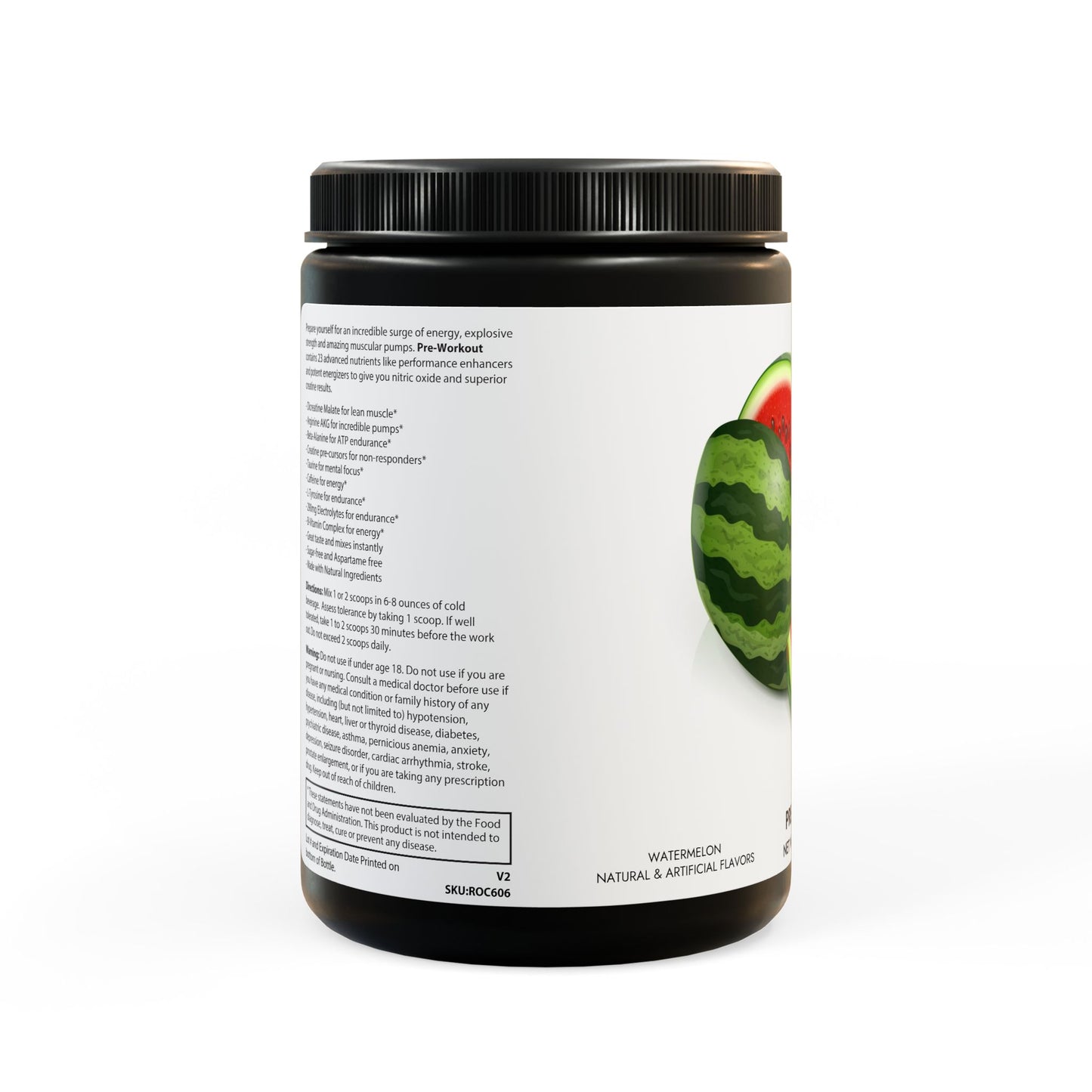 Pre-Workout Supplement, Watermelon (300g, 10.58oz)