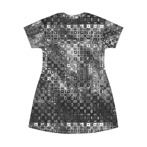 Arizona Retro Postcard T-Shirt Dress — Vintage Travel Graphic AOP